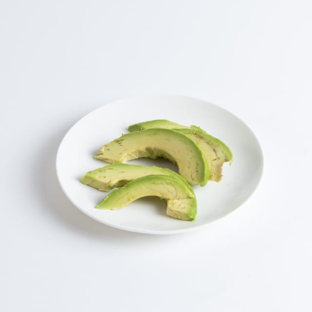 Sliced Avocados.